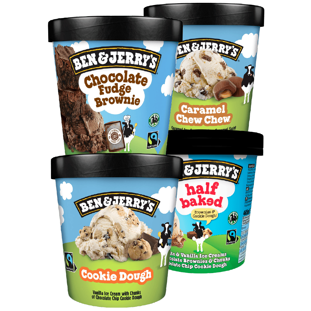 Alle Ben & Jerry's IJsbekers