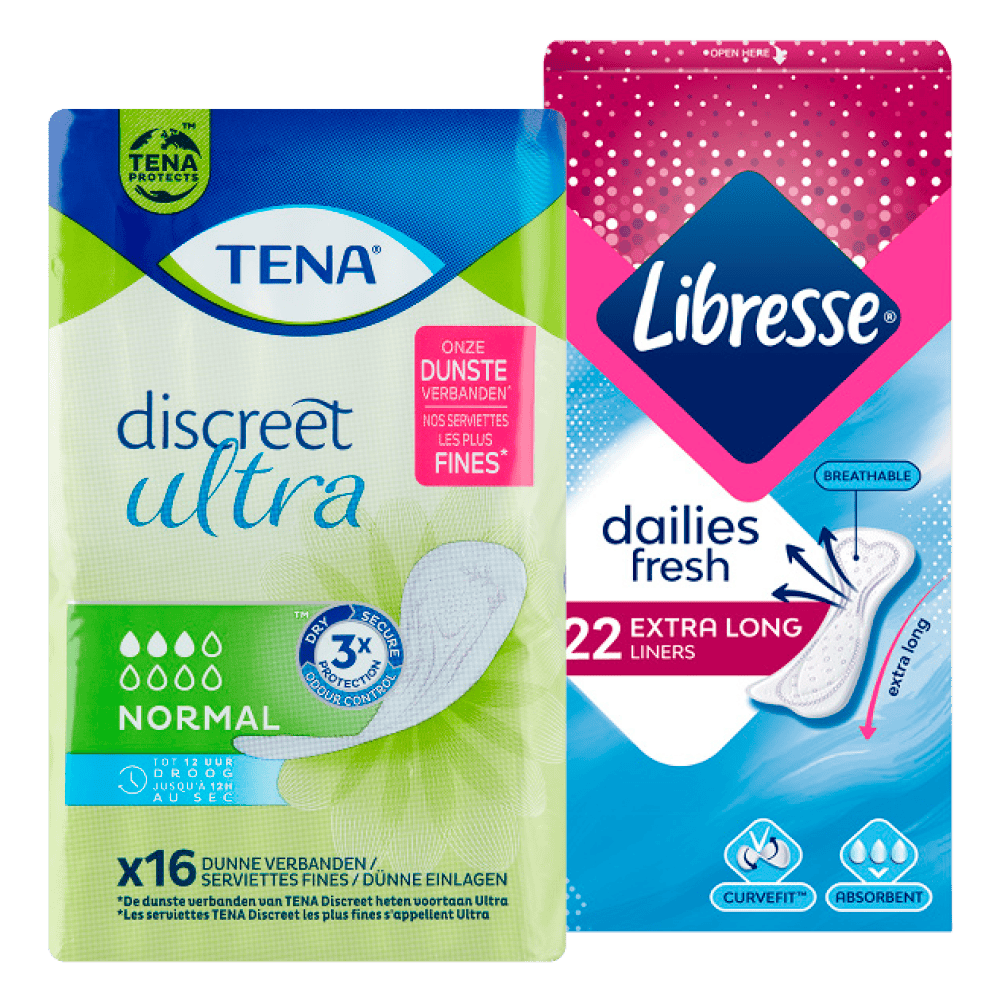 Alle Libresse, Tena en Yoni