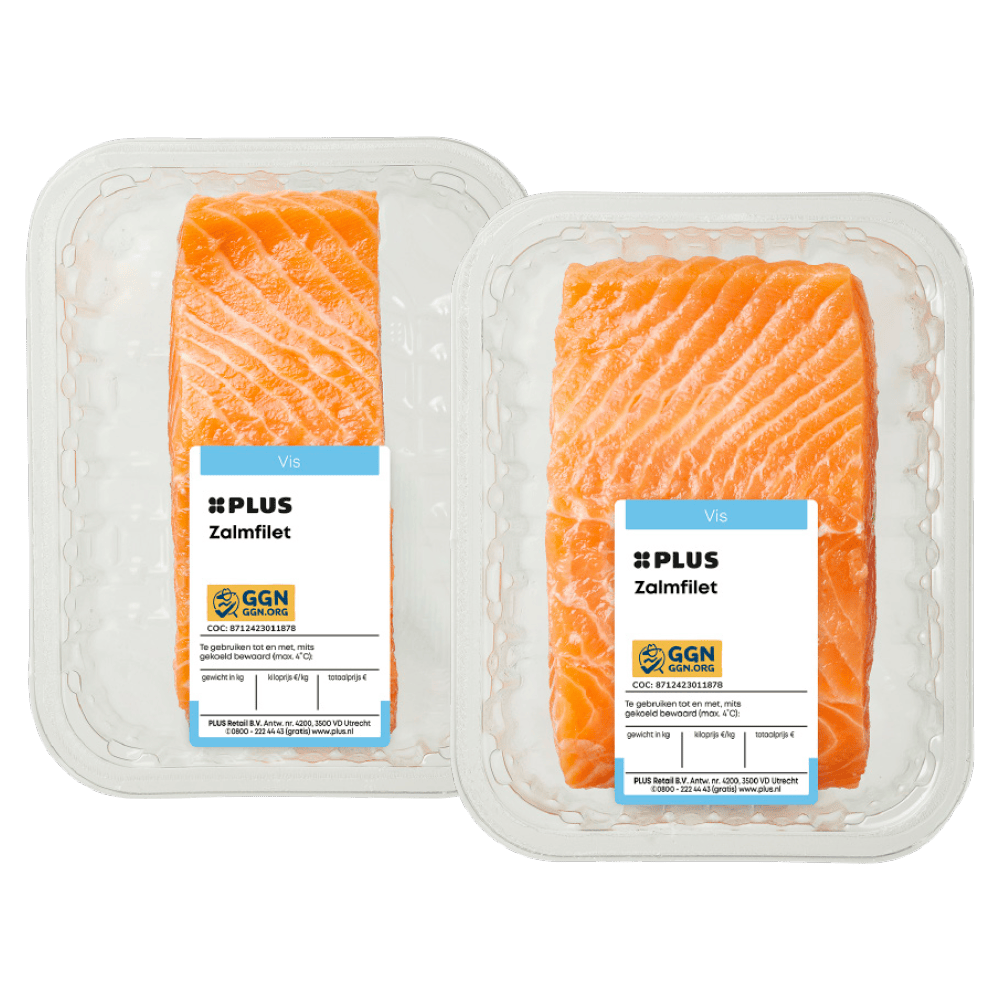 PLUS Zalmfilet zonder huid