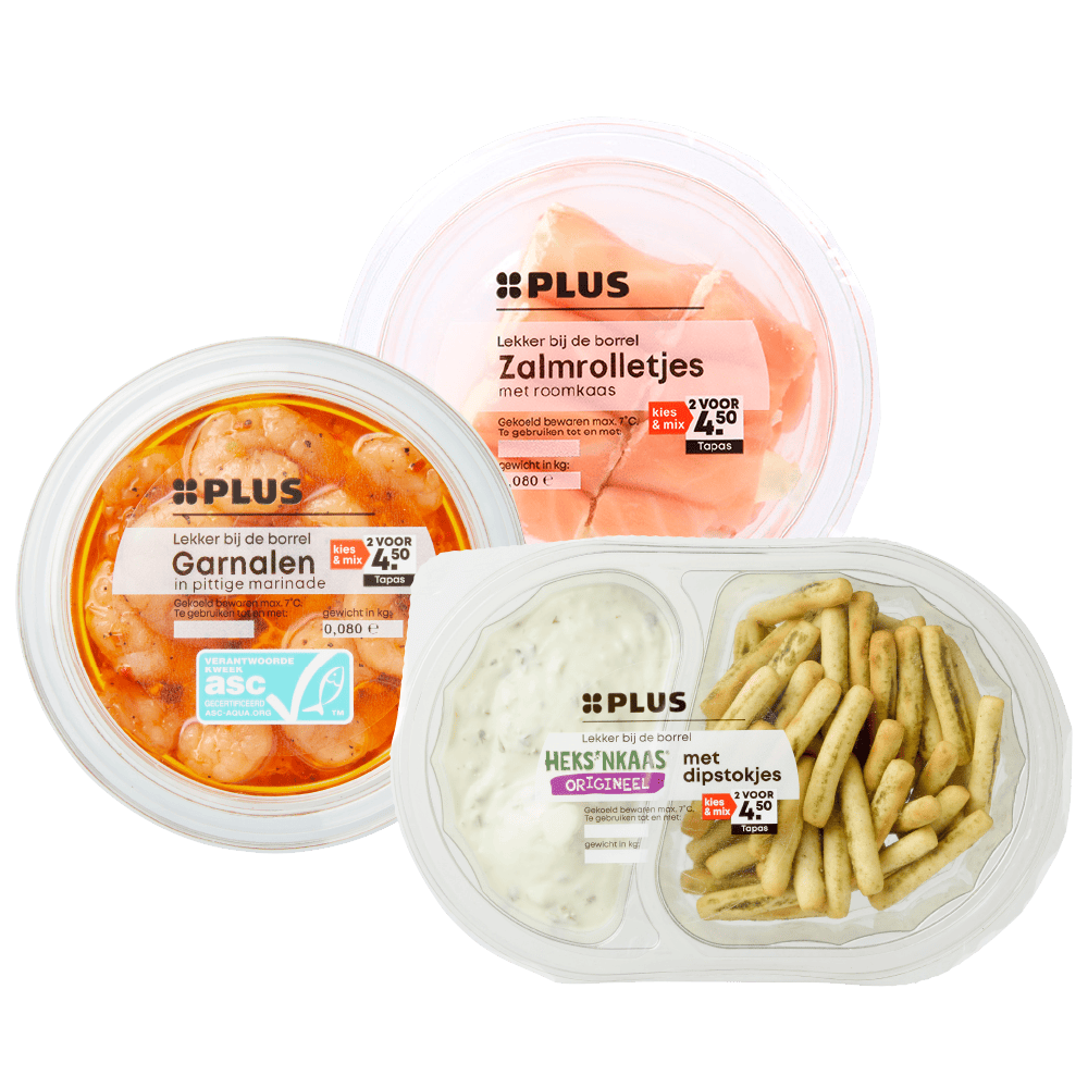 PLUS Kies & Mix Tapas