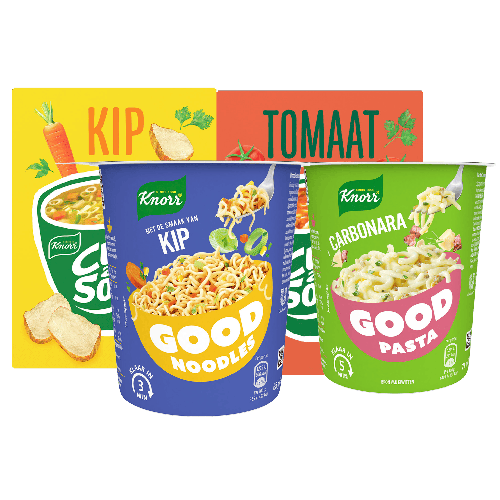 Cup a soup en good snacking