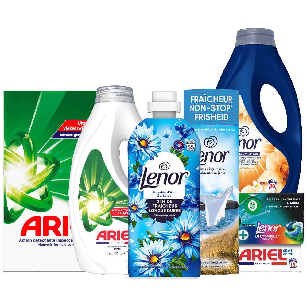 Alle Ariel en Lenor
