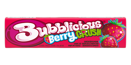 Bubblicious Kauwgom Strawberry Splash Single - PLUS