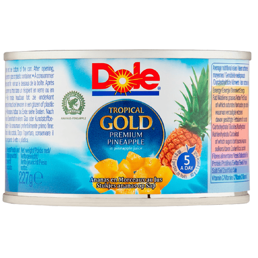 Dole Ananasstukjes en -schijven