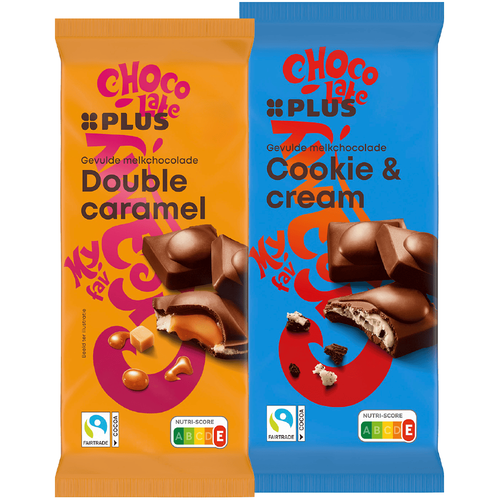 Gevulde chocoladereep