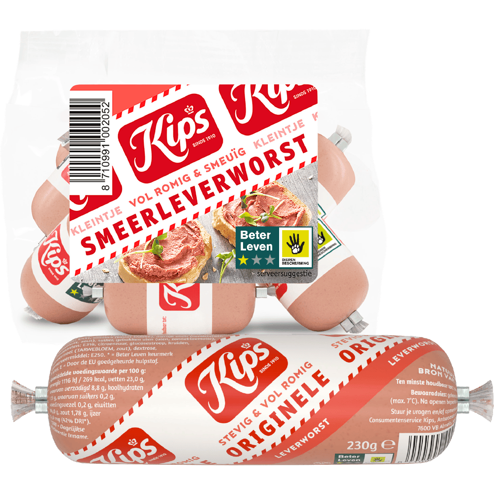 Kleintje en leverworst