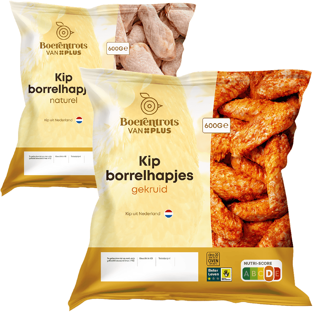 Kipborrelhapjes en -kluifjes
