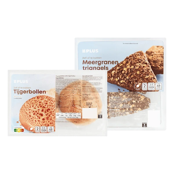 PLUS Meergranen triangels en tijgerbollen