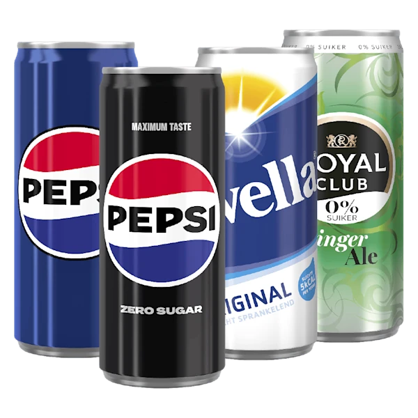 Pepsi, Rivella en Royal Club