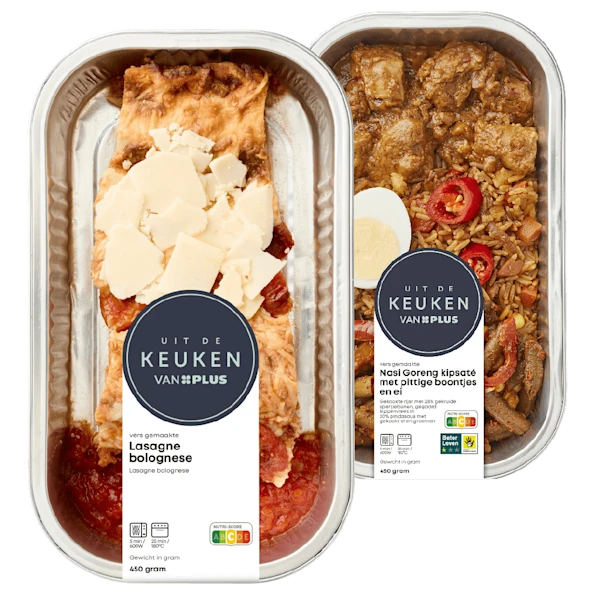 Uit de keuken van PLUS Verse maaltijd