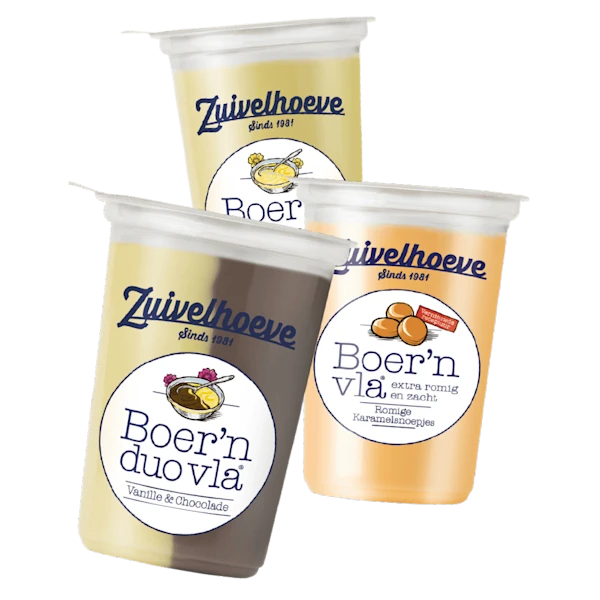 Zuivelhoeve Boer'n vla
