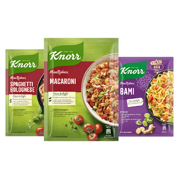Alle Knorr Maaltijdmixen