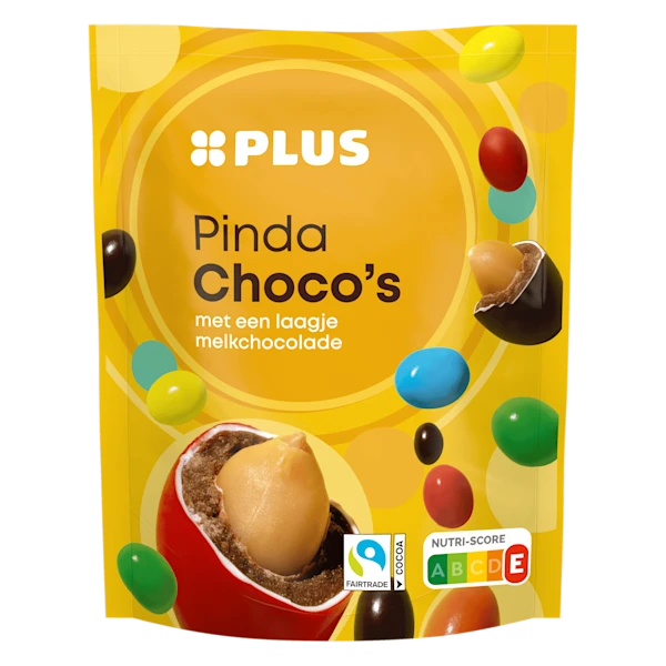 PLUS Pinda choco's Fairtrade