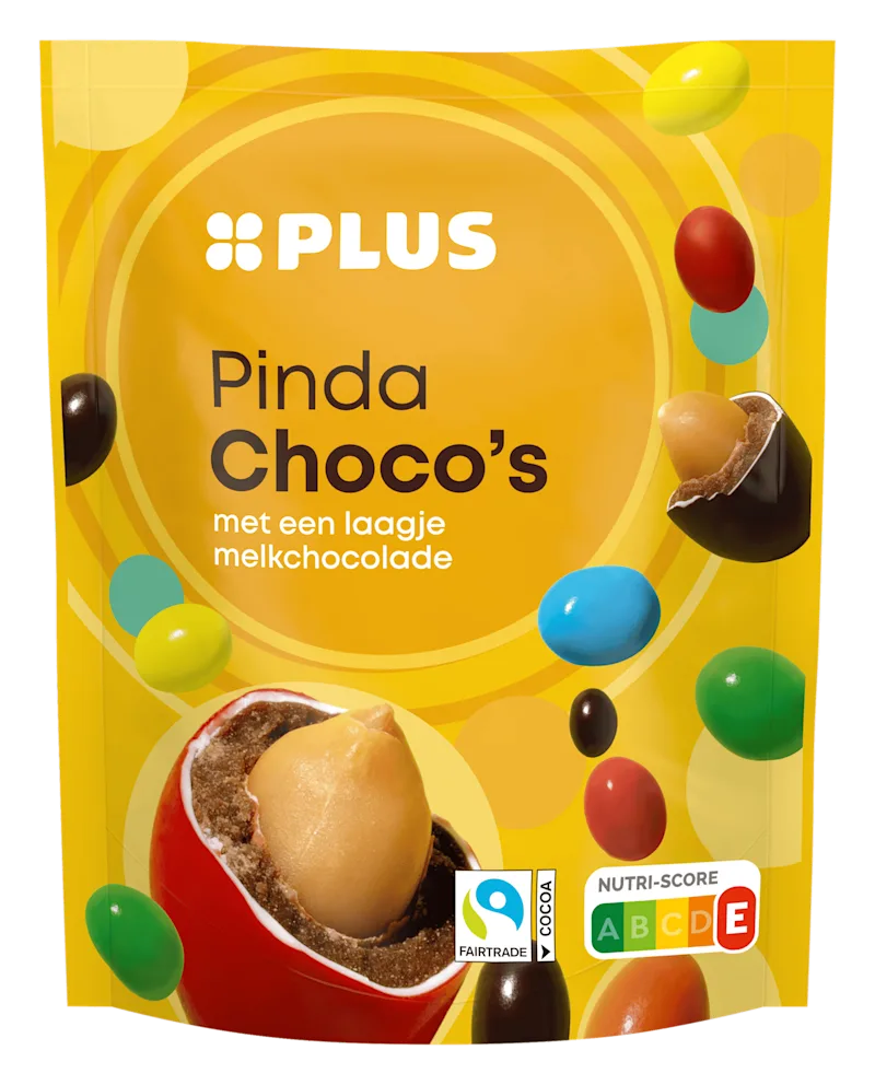 PLUS Pinda choco's Fairtrade