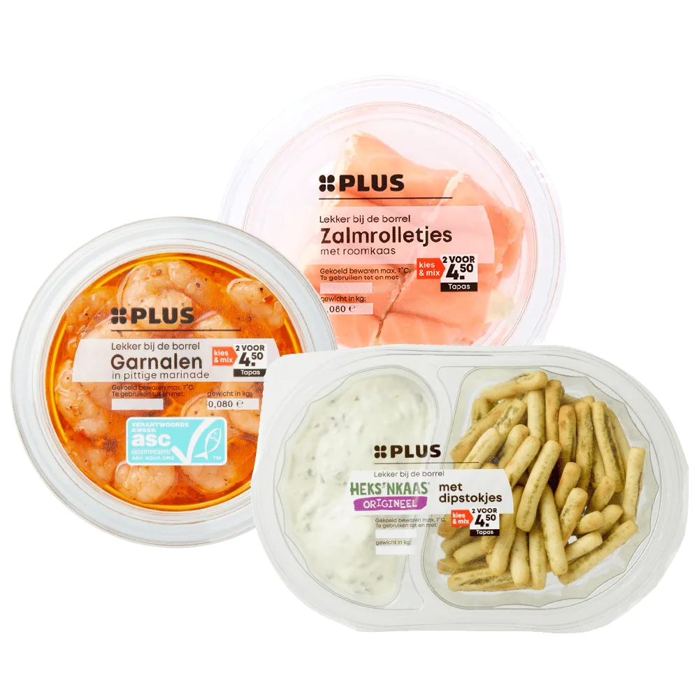 PLUS Kies & Mix Tapas