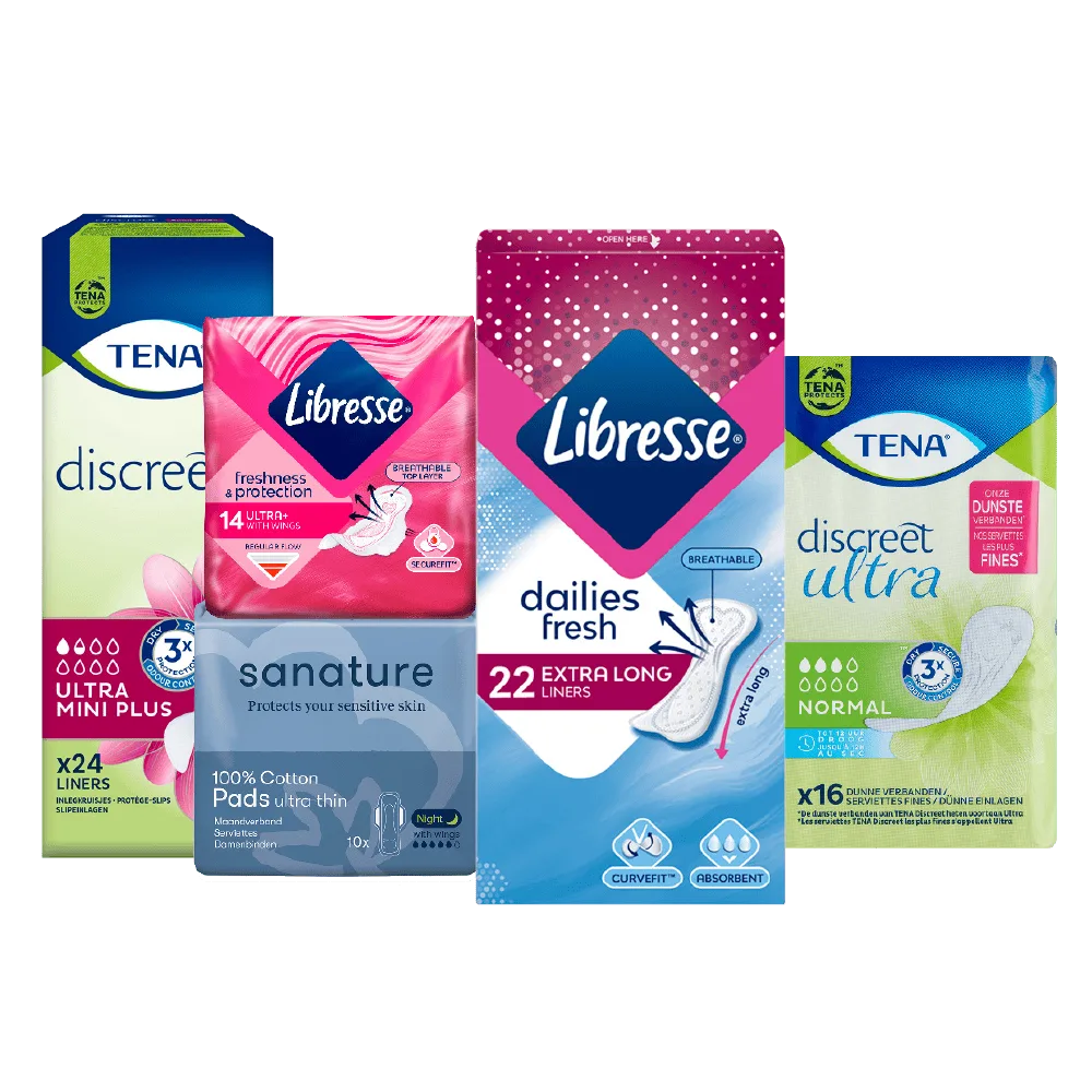 Alle Libresse en Tena en Sanature
