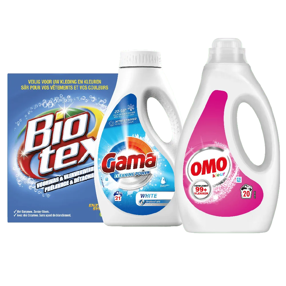 Gama, Omo en alle Biotex