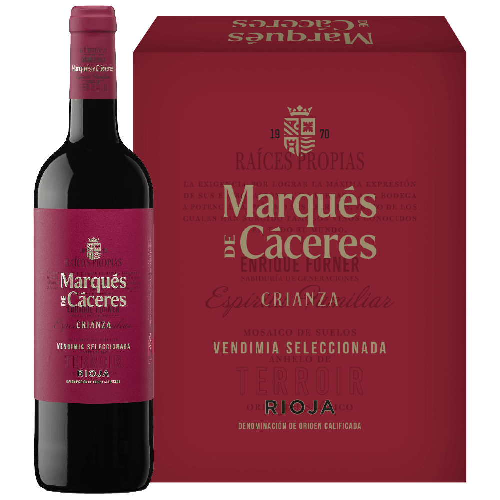 Wijn van de maand oktober Marqués de Cáceres Rioja Crianza DOCa