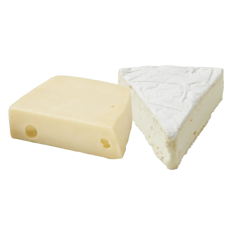 PLUS Buitenlandse kaas voordeelstukken Roombrie 60+, St. Paulin 45+, Viking Blue 50+ en Franse Emmentaler 45+