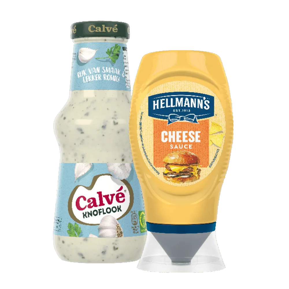 Calvé en Hellmann's Partysauzen