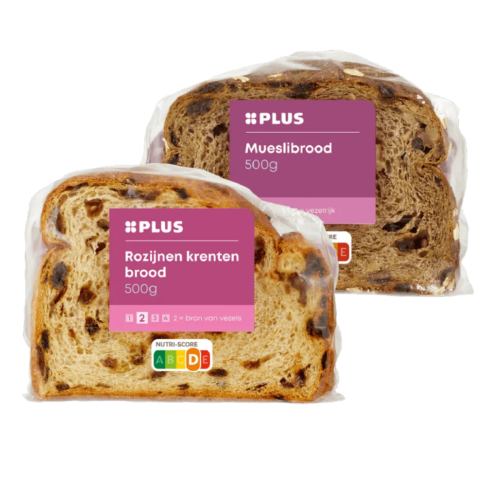 Alle PLUS Vruchtenbrood