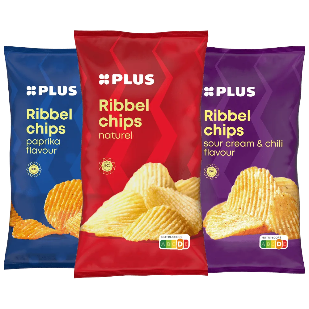 PLUS Ribbelchips