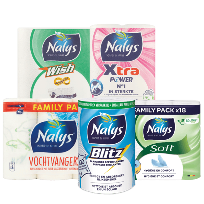 Gratis bezorging bij 12.50 euroNalys