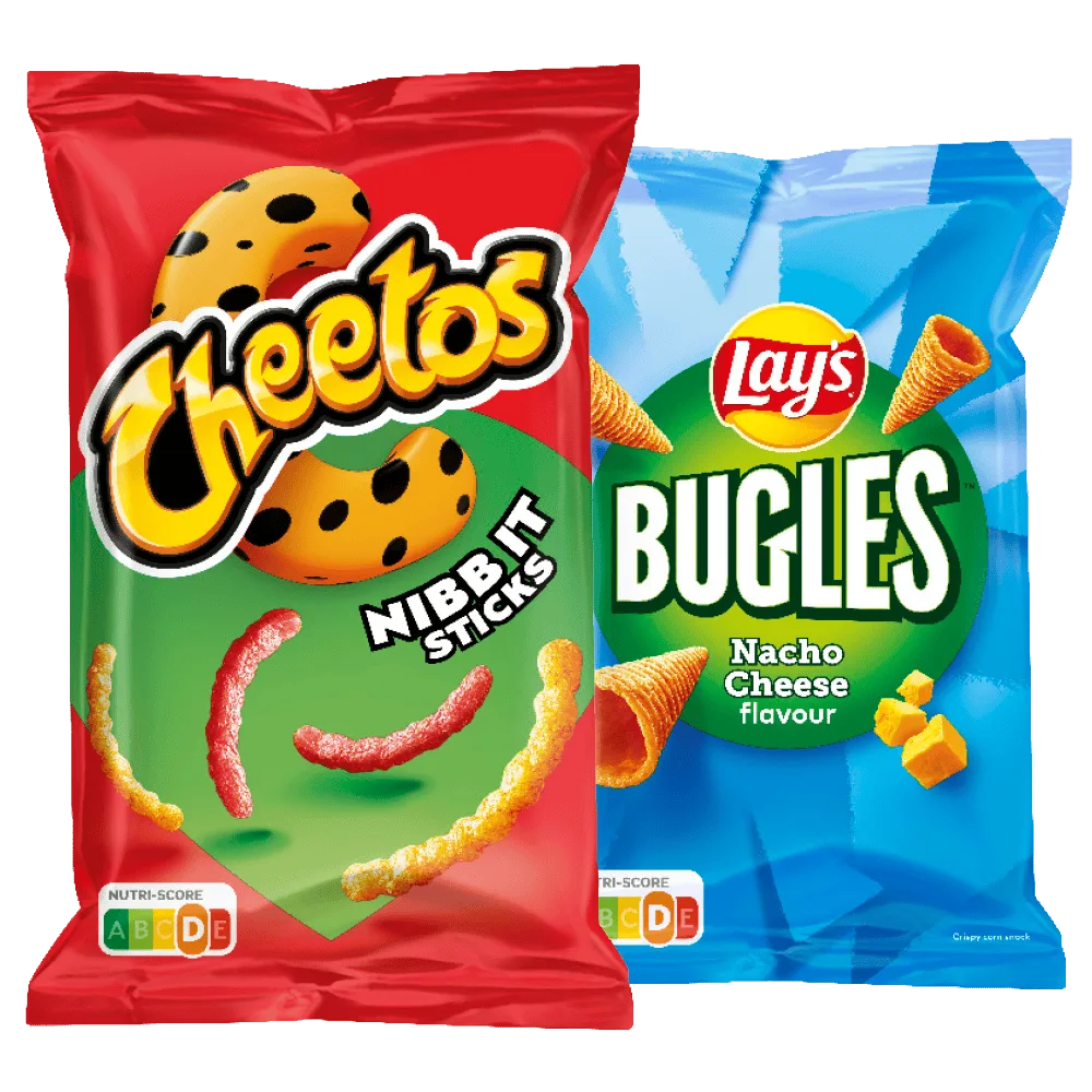 Cheetos en Lay's Vormpjes chips