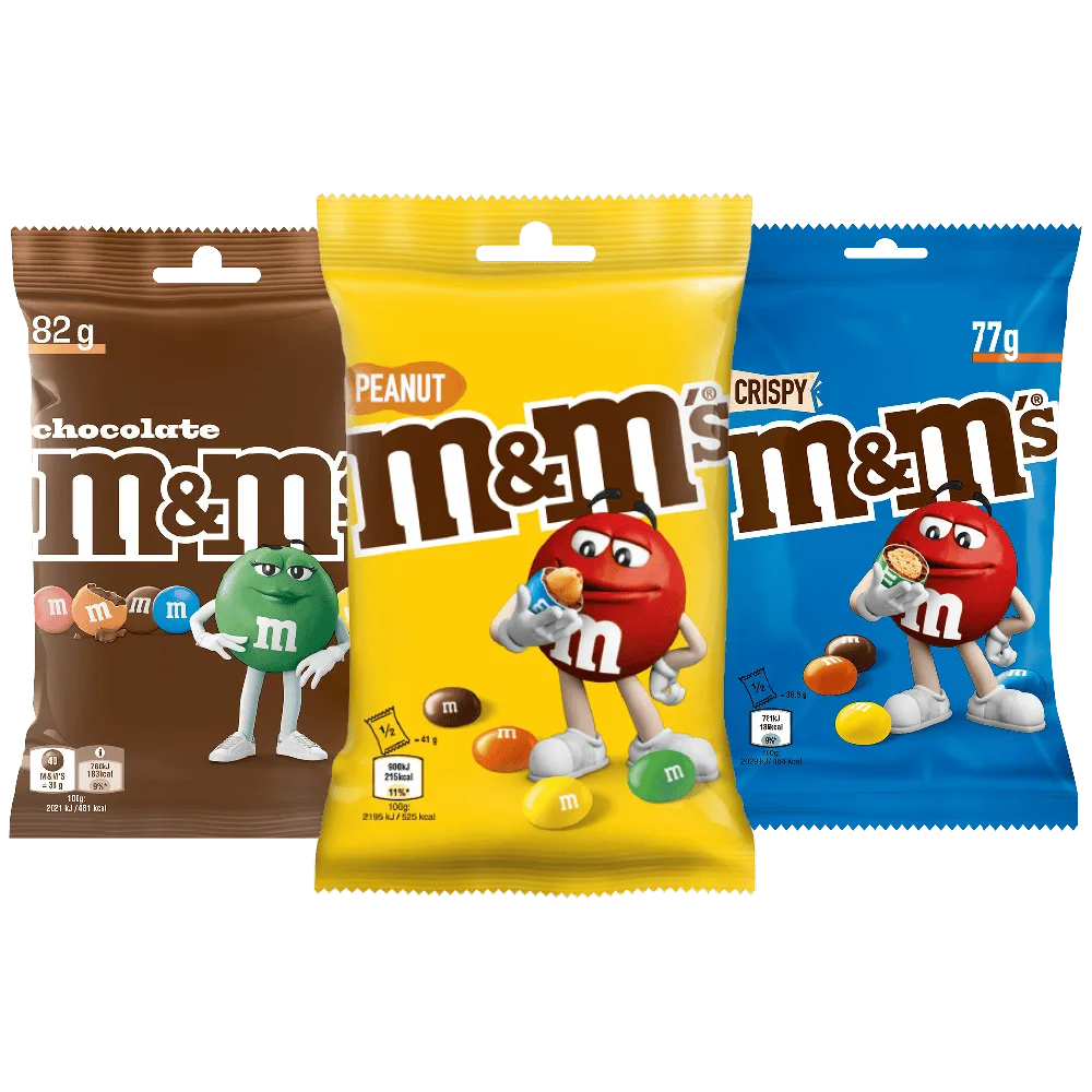 M&M's en Maltesers