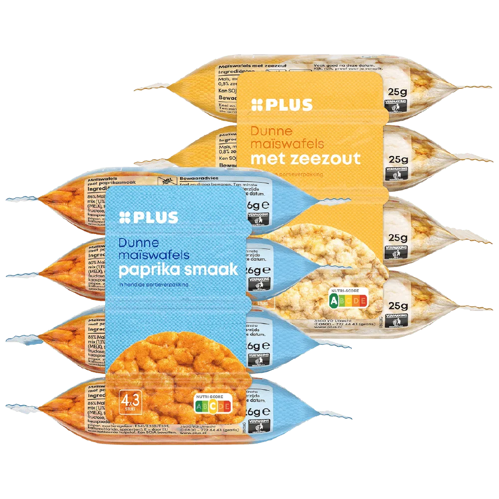 PLUS Maiswafels