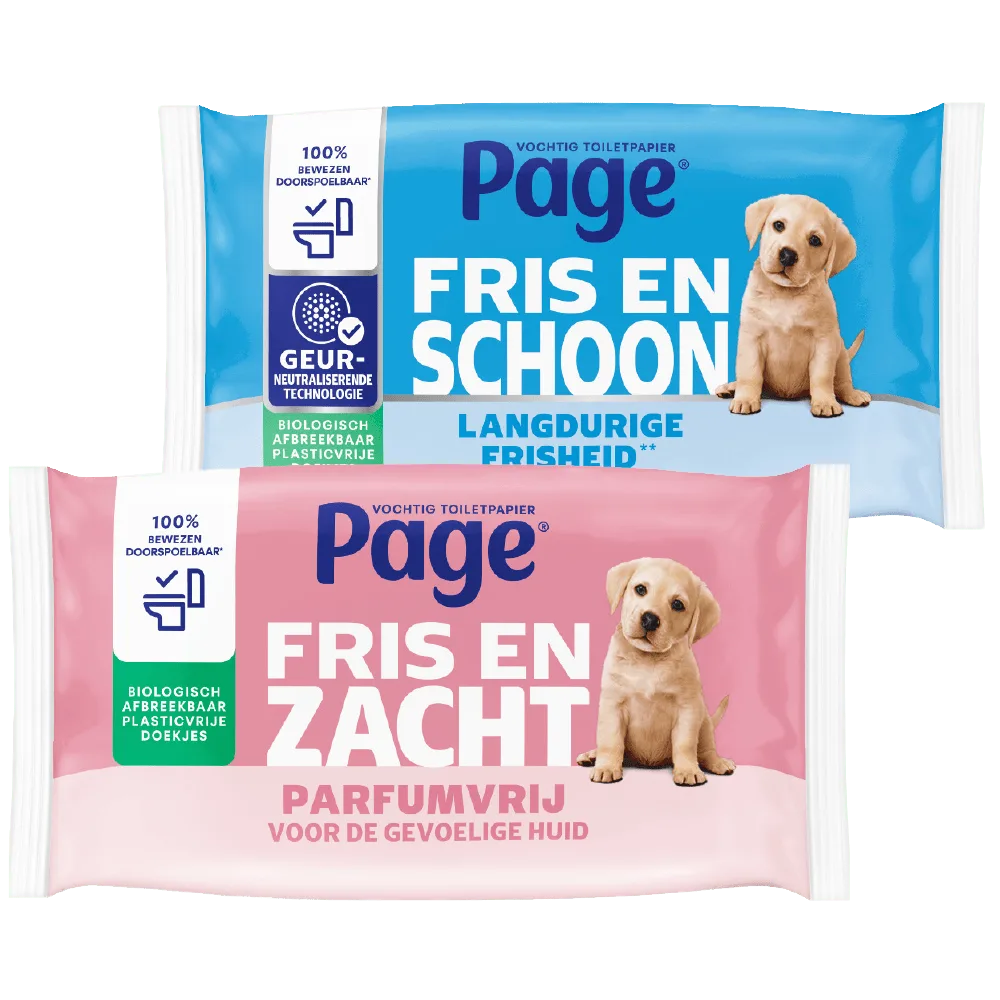 Page Vochtig toiletpapier