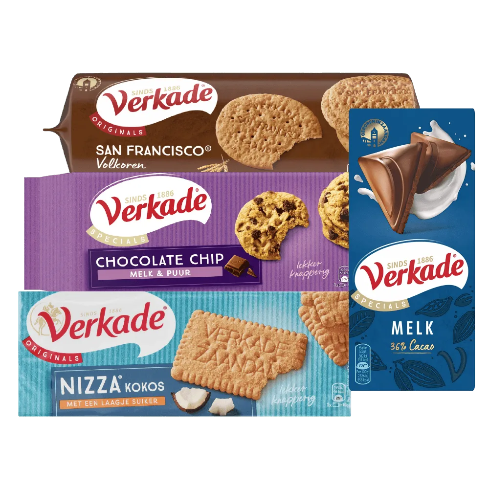 Alle Verkade en McVitie's Koek en Chocolade