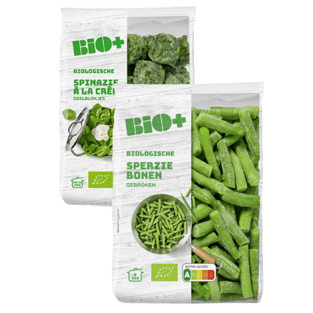 Bio+ Diepvries groente