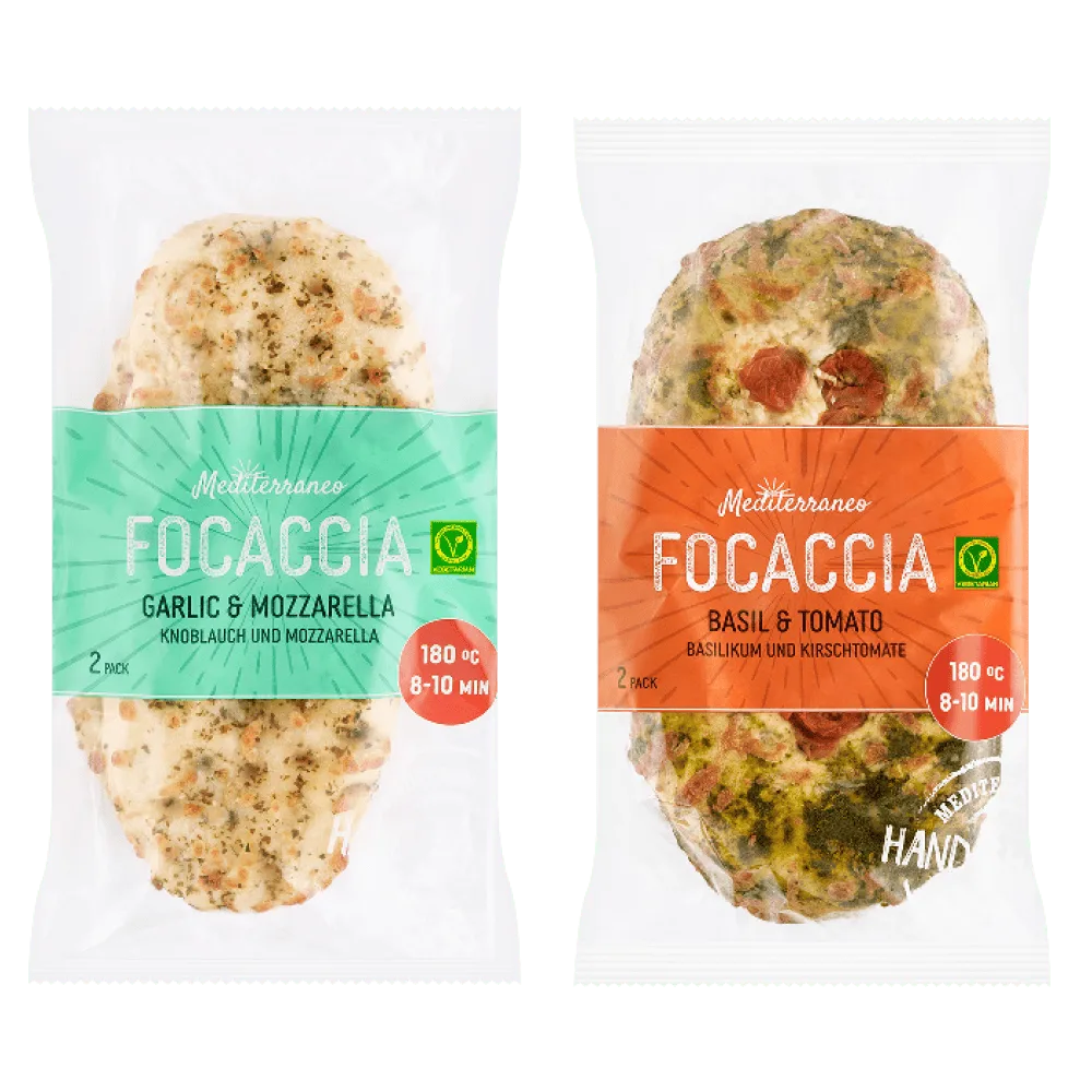 Alle Mediterraneo focaccia