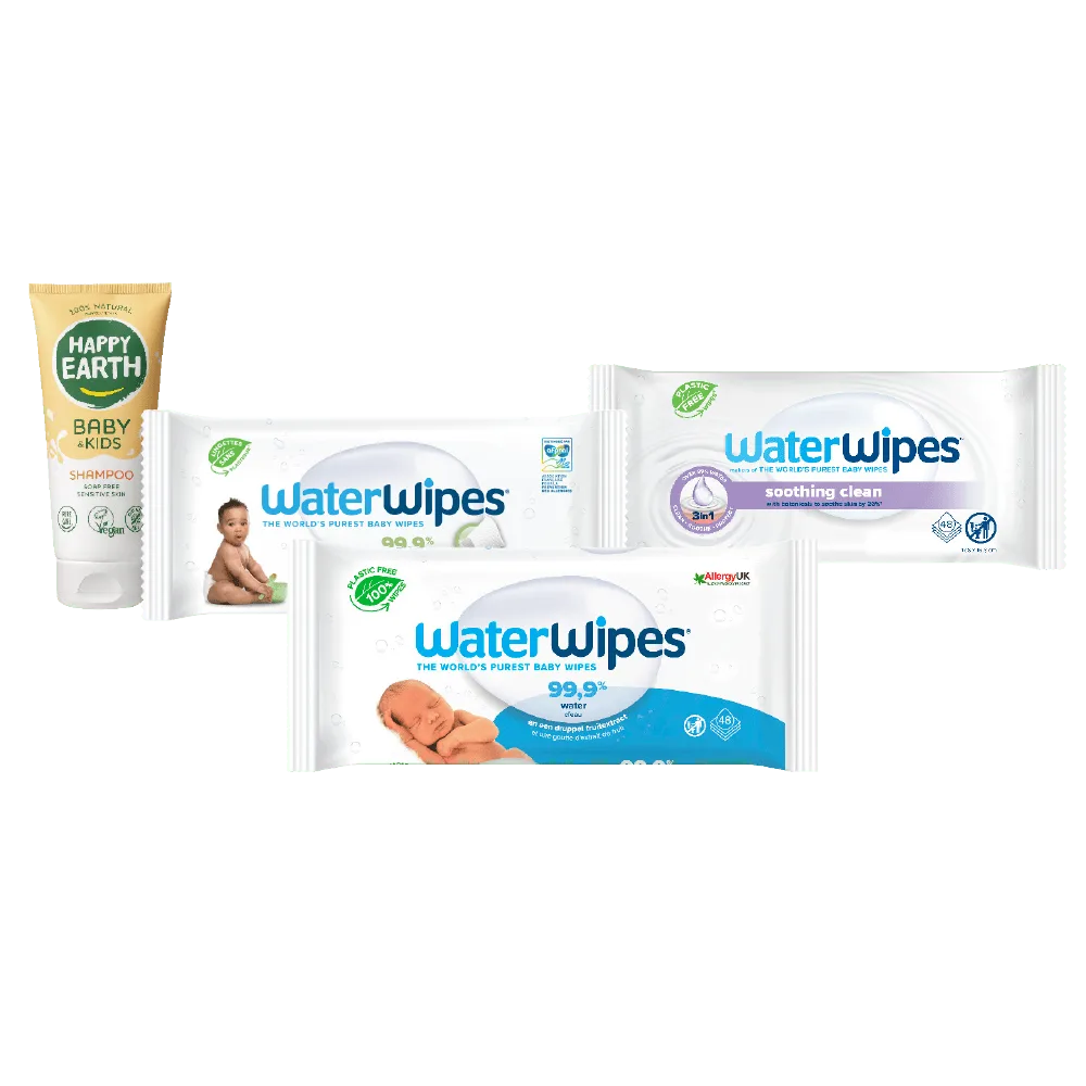 Alle Waterwipes en Happy Earth Babyverzorging