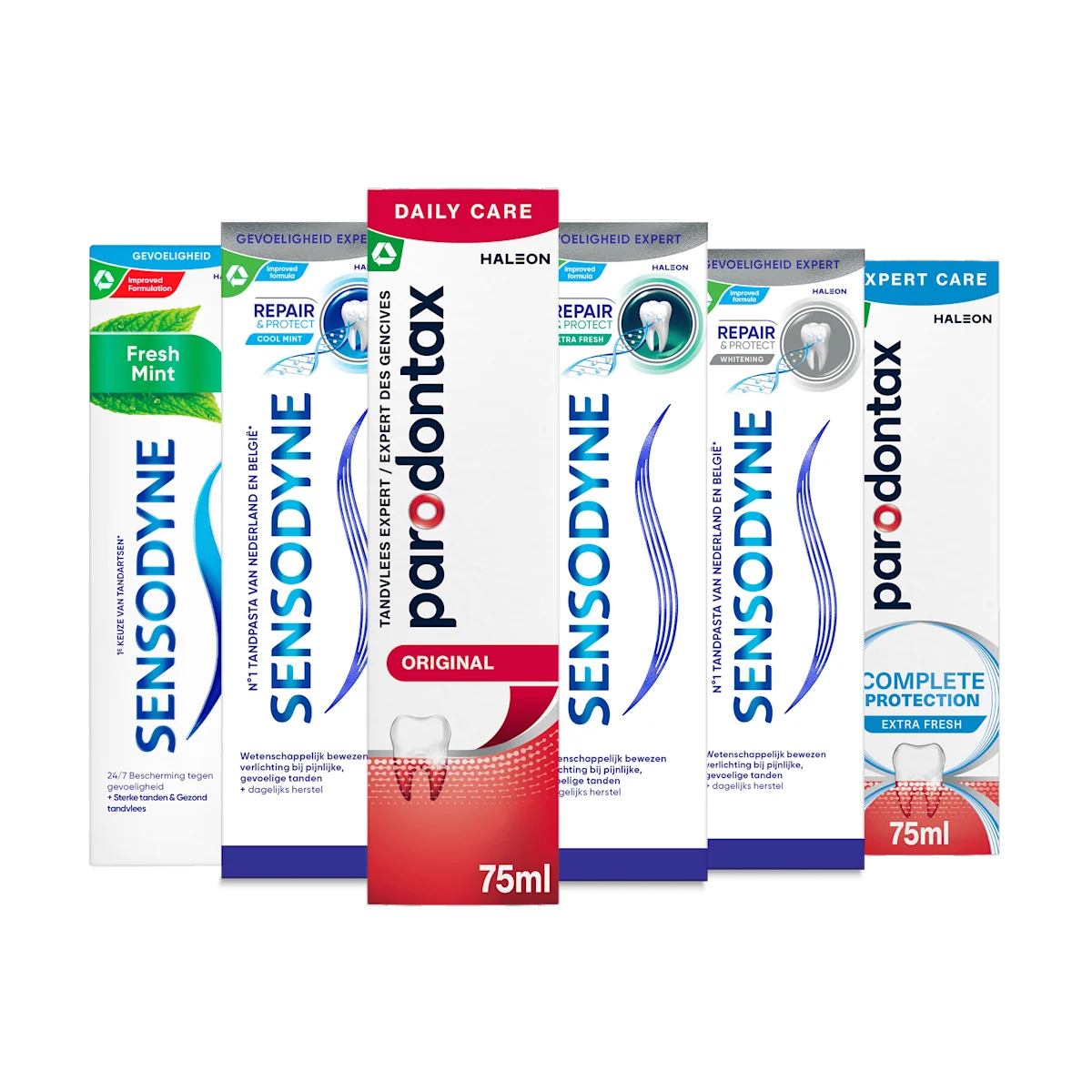 Sensodyne en Parodontax Tandpasta