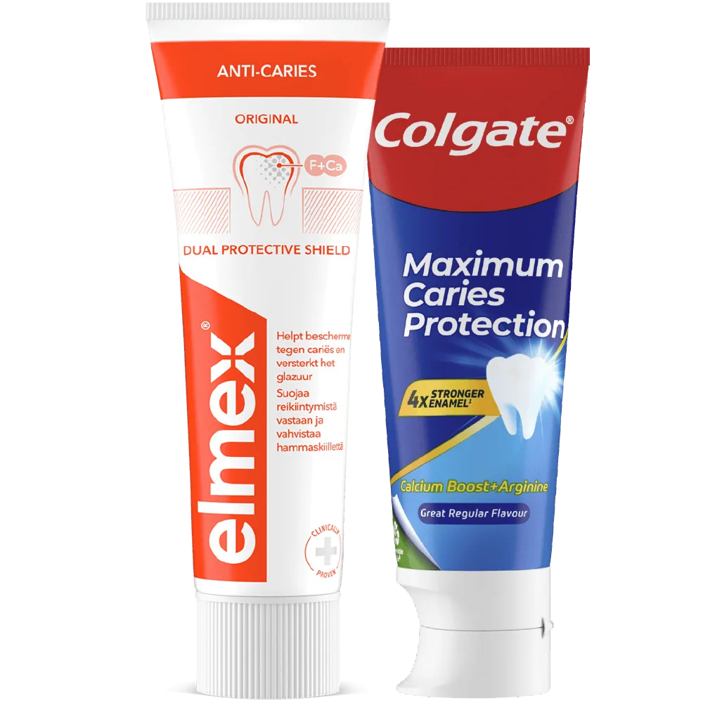 Alle Elmex en Colgate