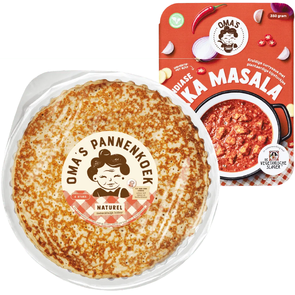 Oma's Pannenkoeken en maaltijdsauzen