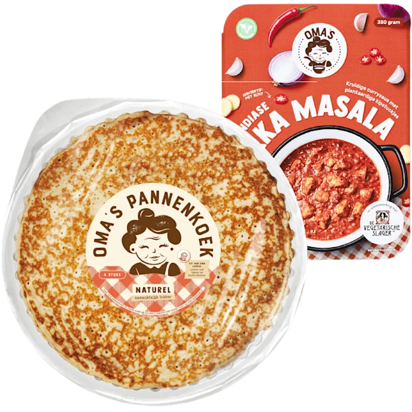 Oma's Pannenkoeken en maaltijdsauzen