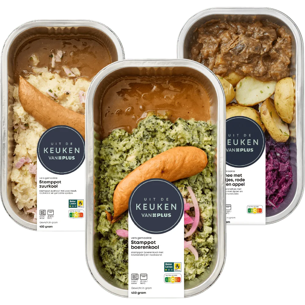 Uit de Keuken van PLUS Verse Hollandse maaltijd