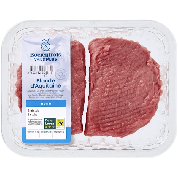PLUS Blonde d'Aquitaine Biefstuk