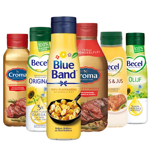 Becel, Blue Band, Croma