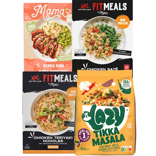 Alle Lazy, Mama's en Fitmeals Maaltijden
