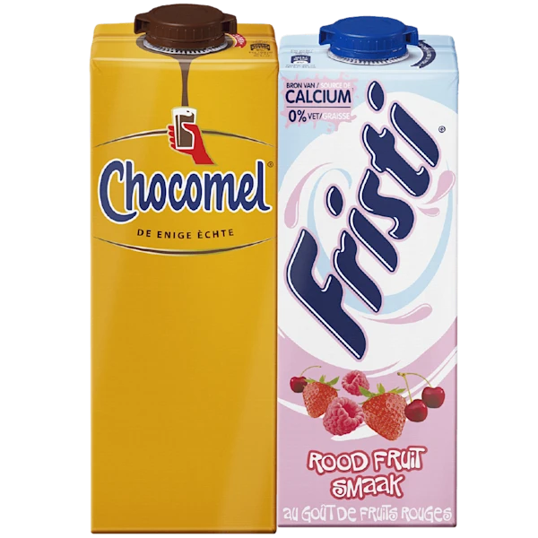 Alle Chocomel en Fristi