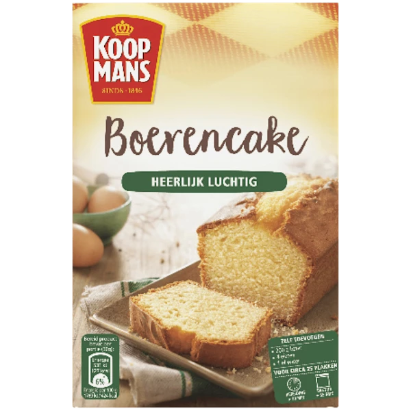 Alle Koopmans Mix voor appeltaart, cake en koek