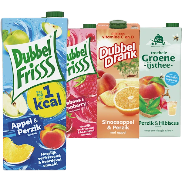 Dubbelfrisss Original en 1kcal, Dubbeldrank en Van de Boom