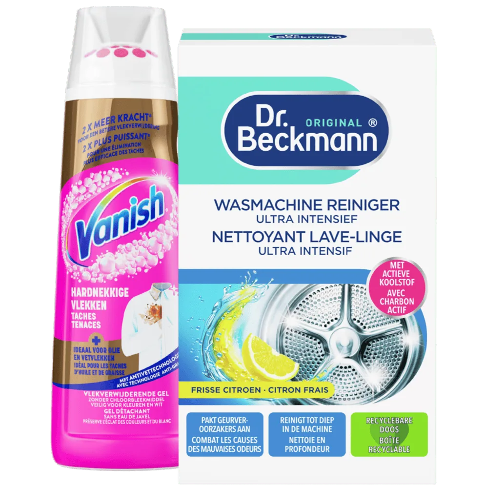 Alle Vanish, Dr. Beckman en Biotex