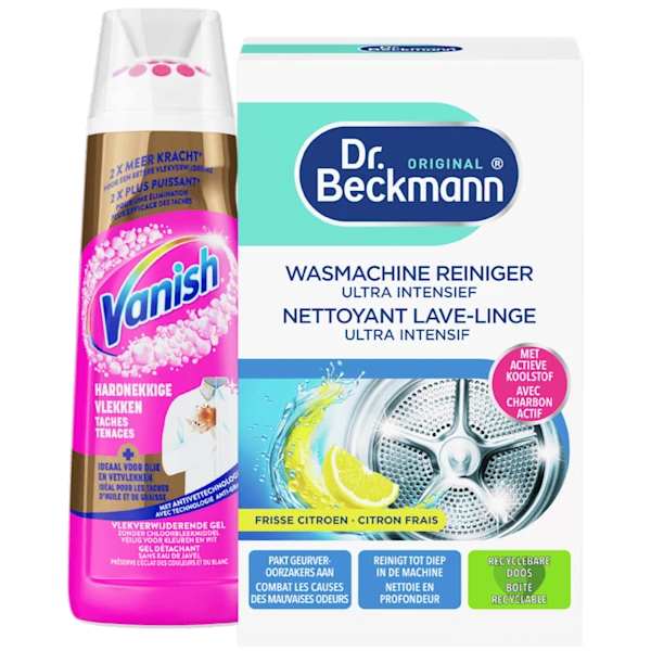 Alle Vanish, Dr. Beckman en Biotex
