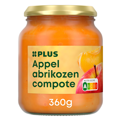 Appel abrikozen compote