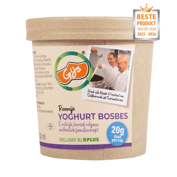 GIJS Eiwitrijk IJS Yoghurt Bosbes